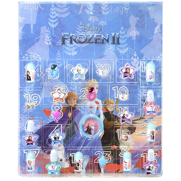 Игровой набор детской декоративной косметики Frozen - Новогодний календарь, 24 подарка  
