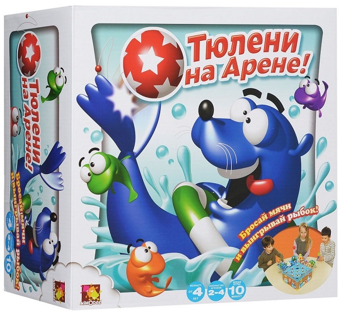 

Игра настольная - Тюлени на арене