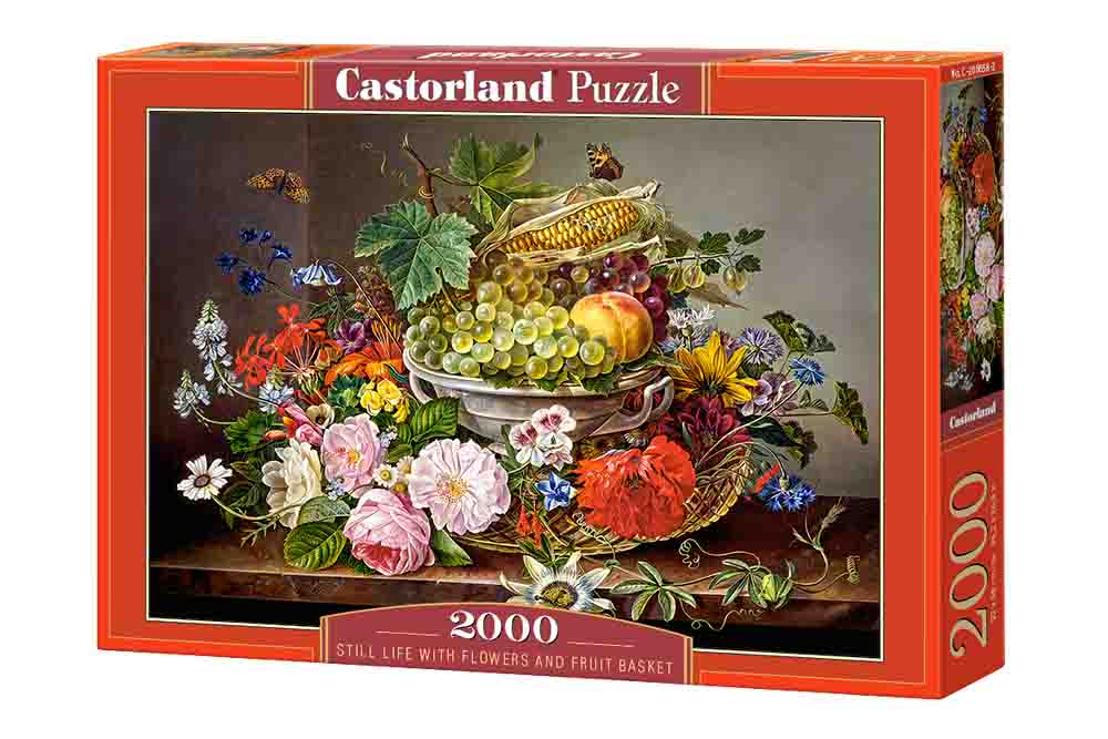 Пазлы Castorland – Натюрморт с цветами, 2000 элементов  
