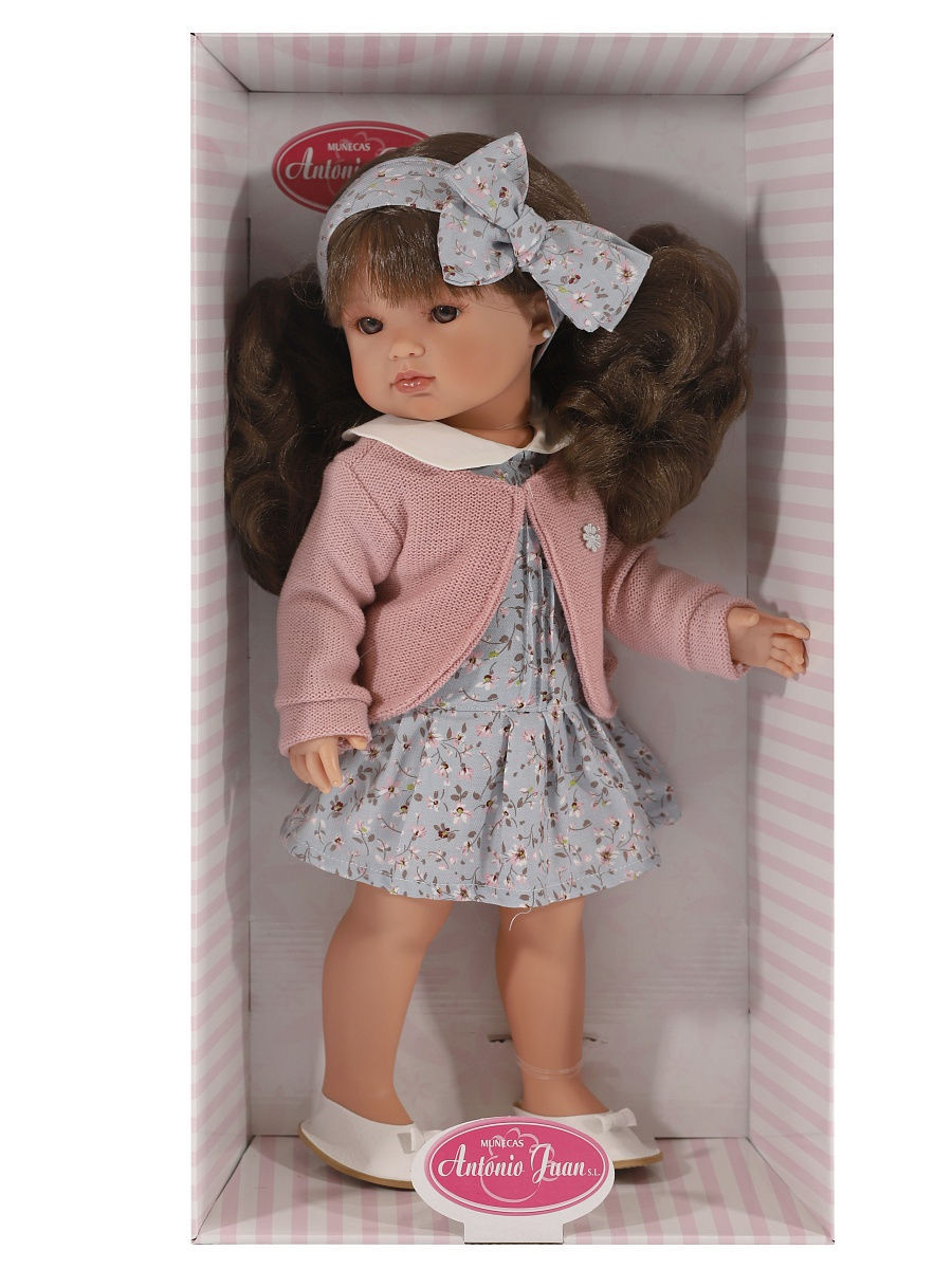 Кукла Белла в розовом болеро, 45 см  