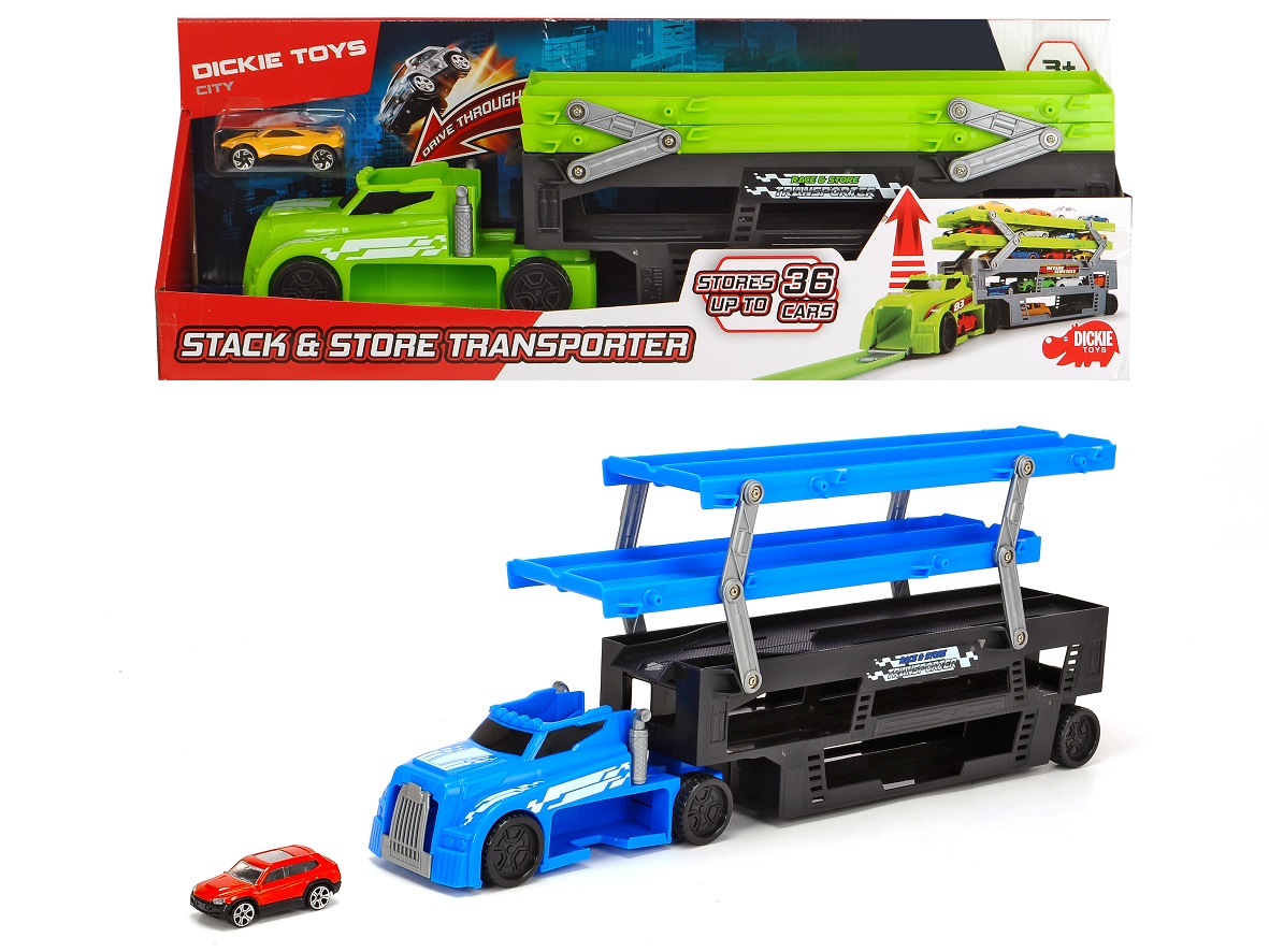 Автовоз для хранения машинок – 5 уровней, 1 машинка в комплекте  