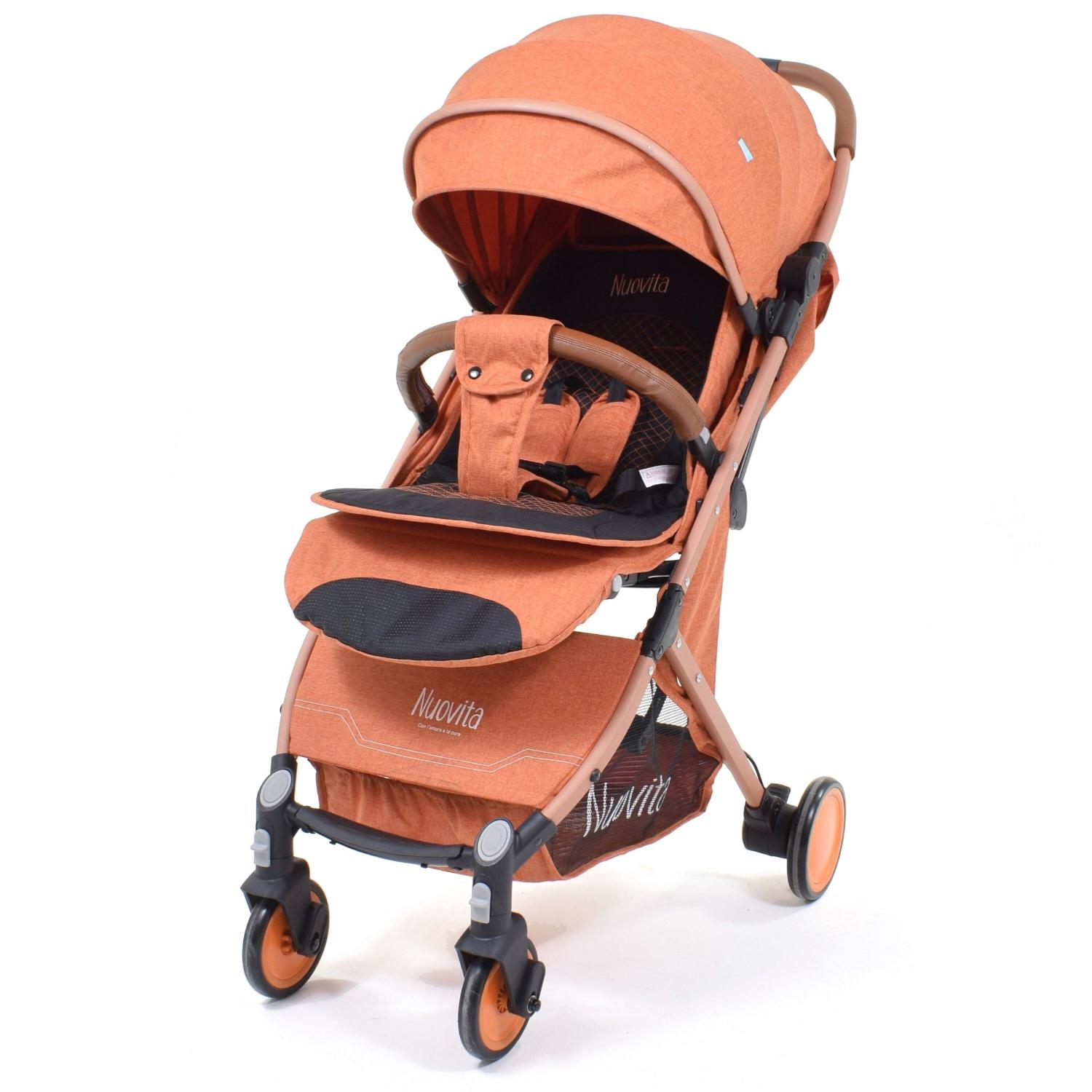 

Прогулочная коляска - Nuovita Giro, Arancio, D'oro/ Оранжевый, Золотой