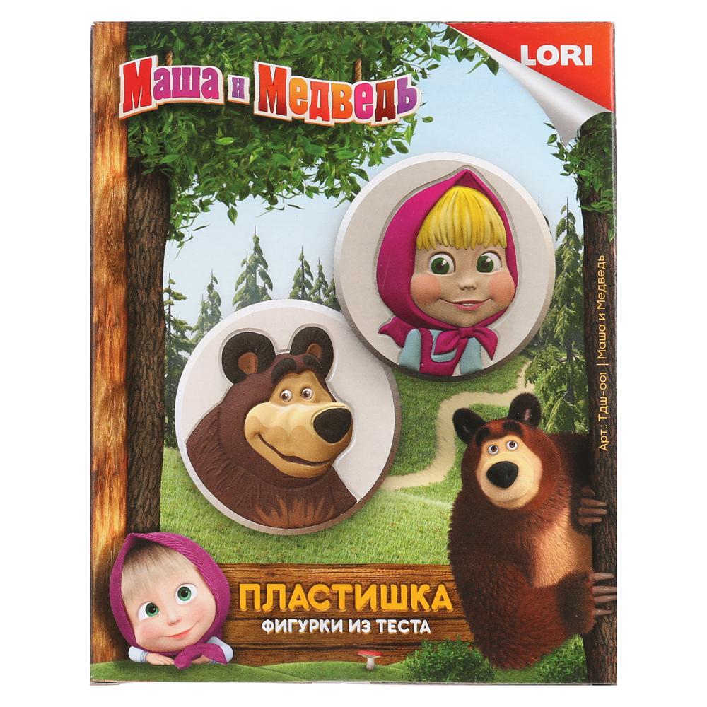 

Фигурки из теста Маша и Медведь