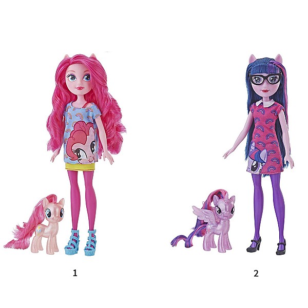 

Набор игровой My Little Pony - Пони и кукла девочки Эквестрии - Equestria Girls