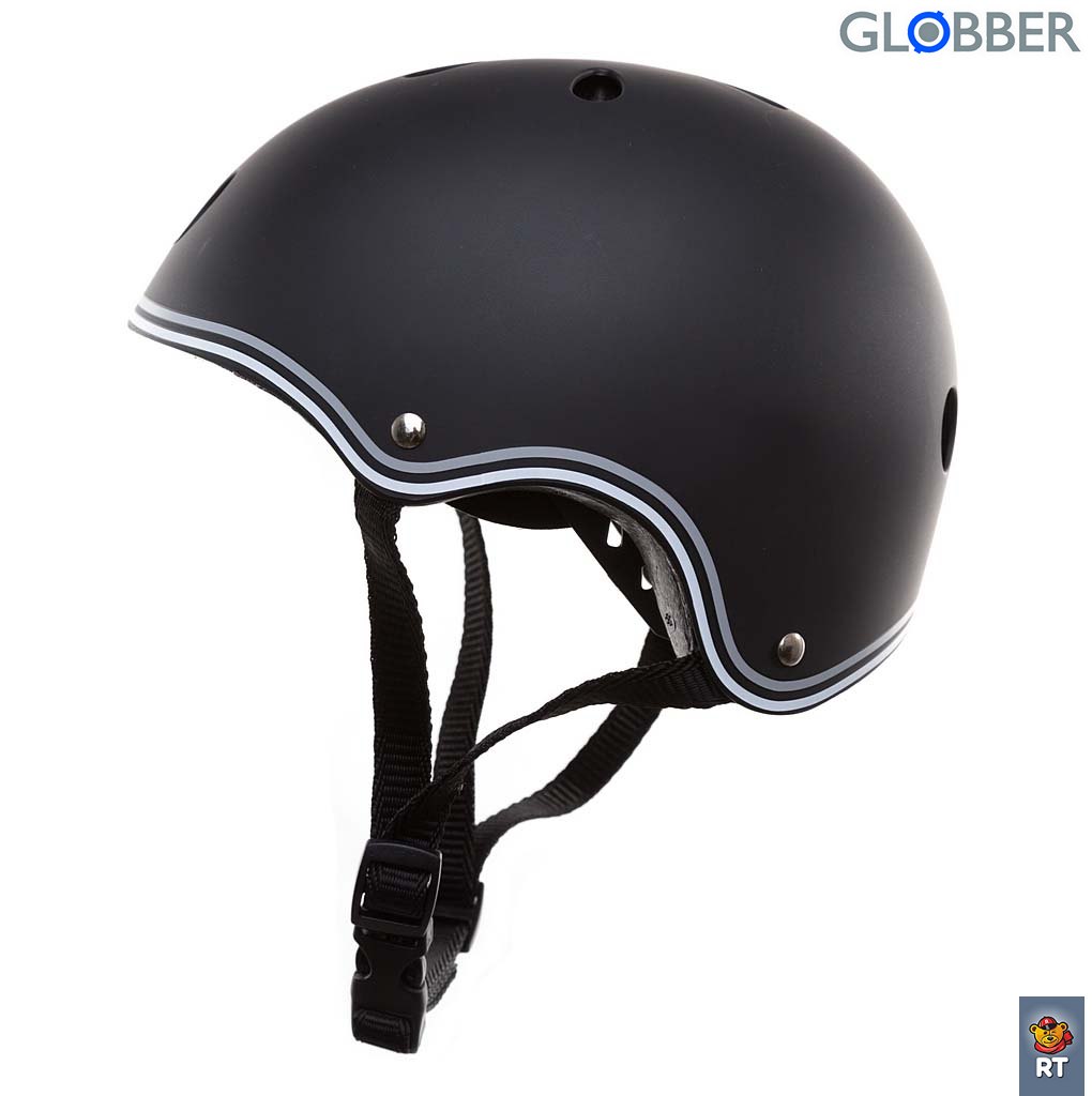 500-120 Шлем Globber Junior, black, XS-S 51-54 см  