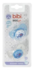 

Пустышка Dental силиконовая 6-16 мес.BasicCare ДУО 2 шт