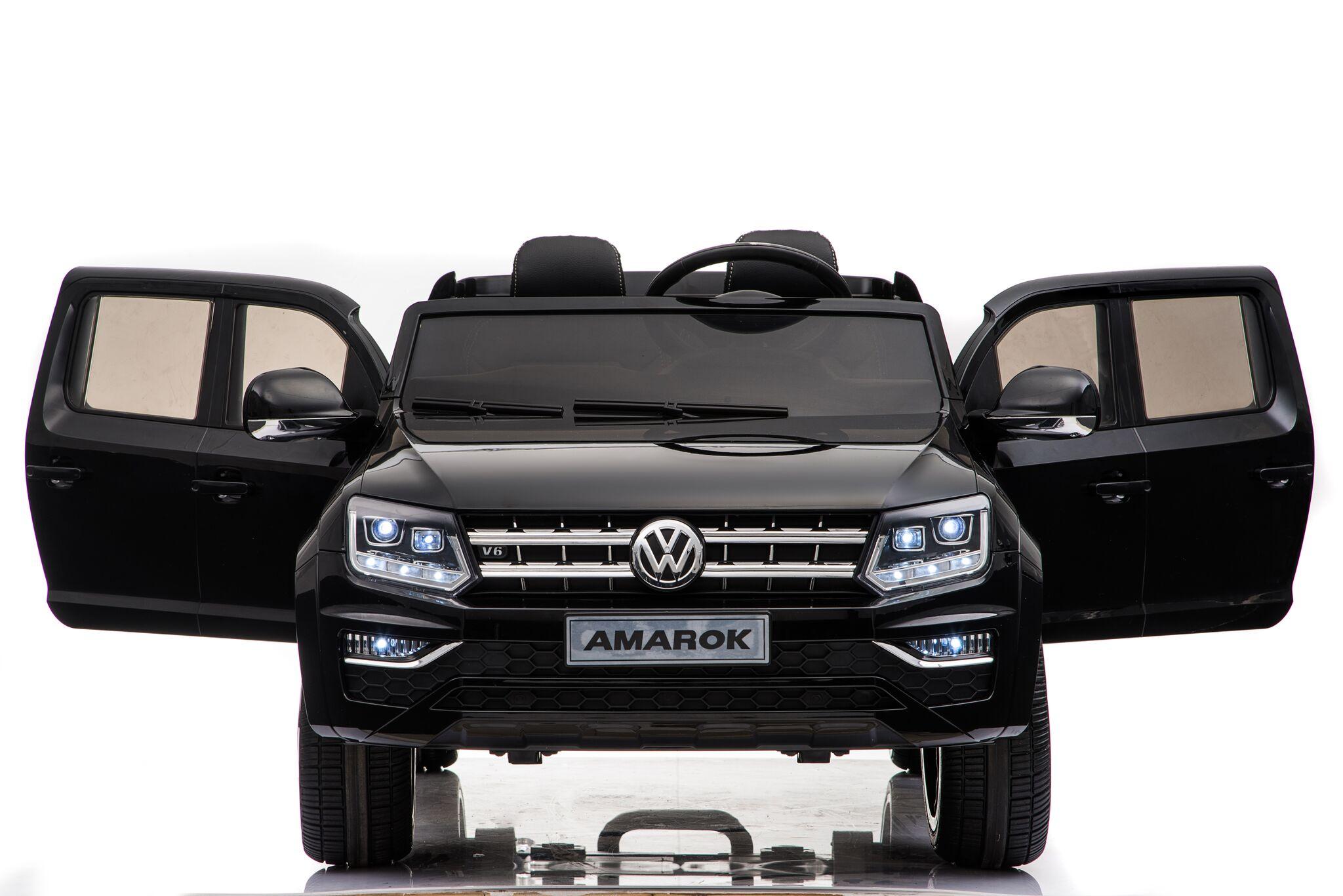 Электромобиль Volkswagen Amarok, черного цвета  