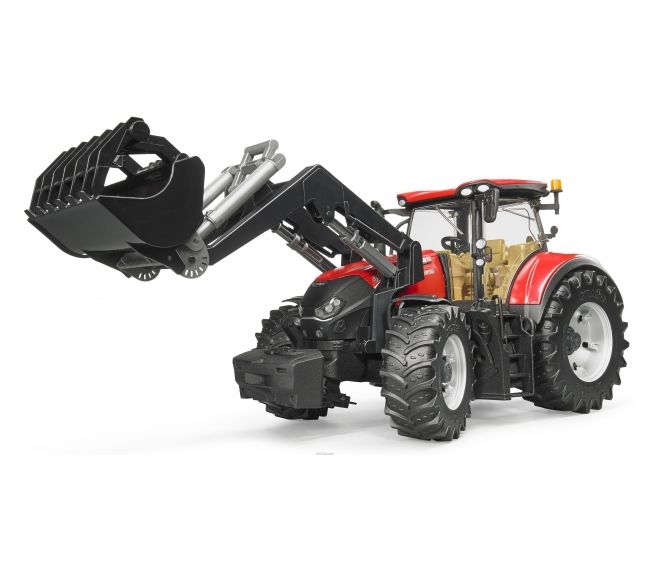 Bruder Трактор Case IH Optum 300 CVX с погрузчиком  