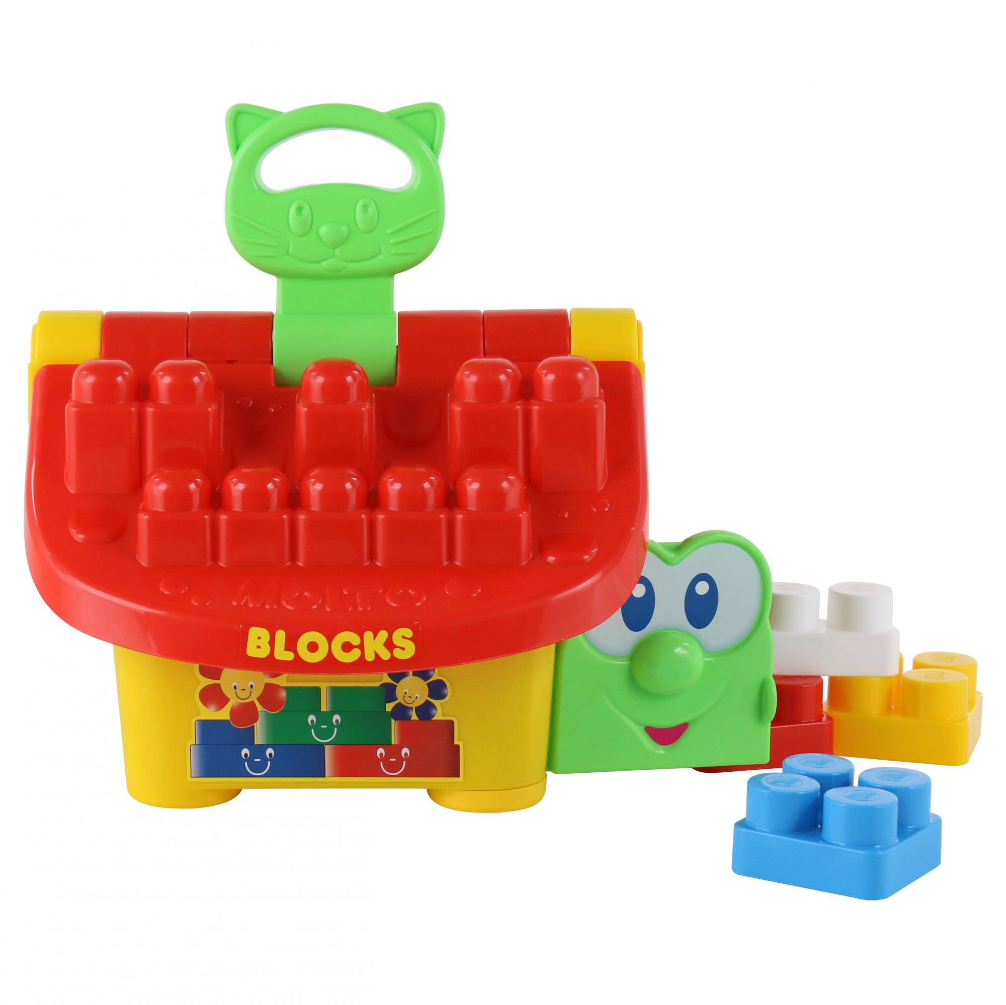Molto Blocks Логический домик Маленький строитель  