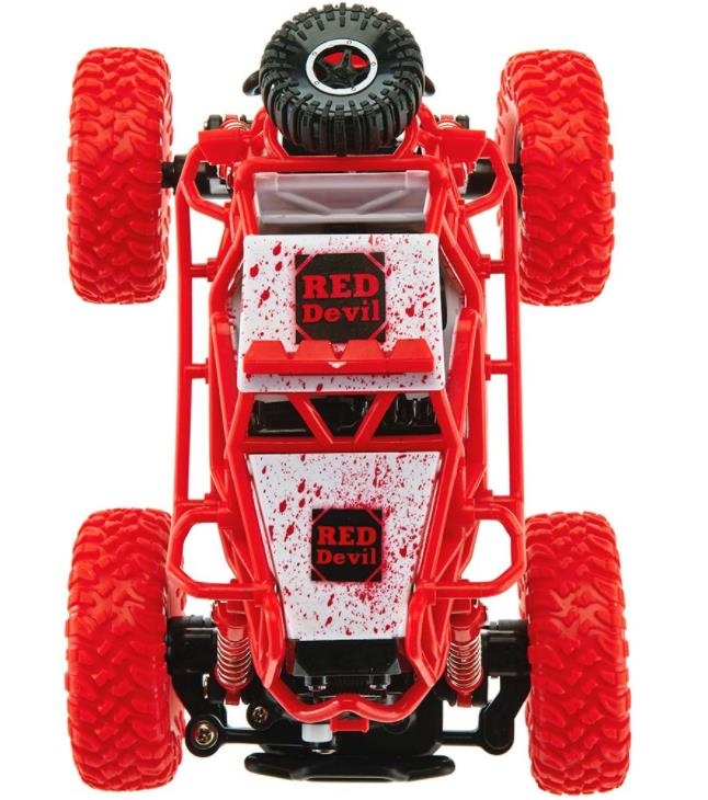 Раллийная машина Драйв Бигвил - Red Devil на р/у, 2,4GHz, 4WD, масштаб 1:43  