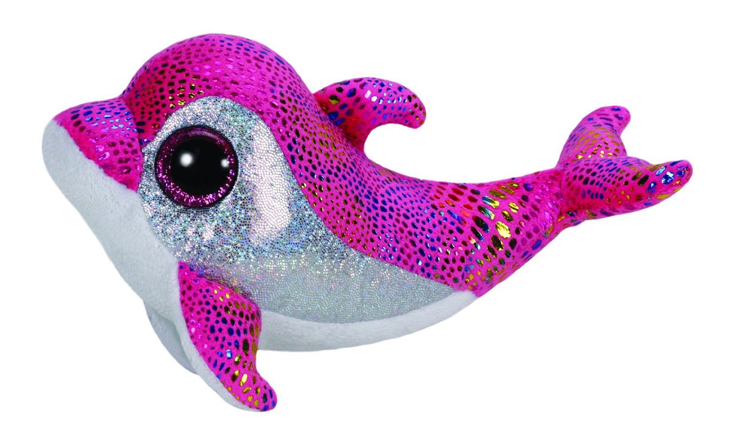 

Мягкая игрушка из серии Beanie Boo's Дельфин Sparkles розовый, 15,24 см