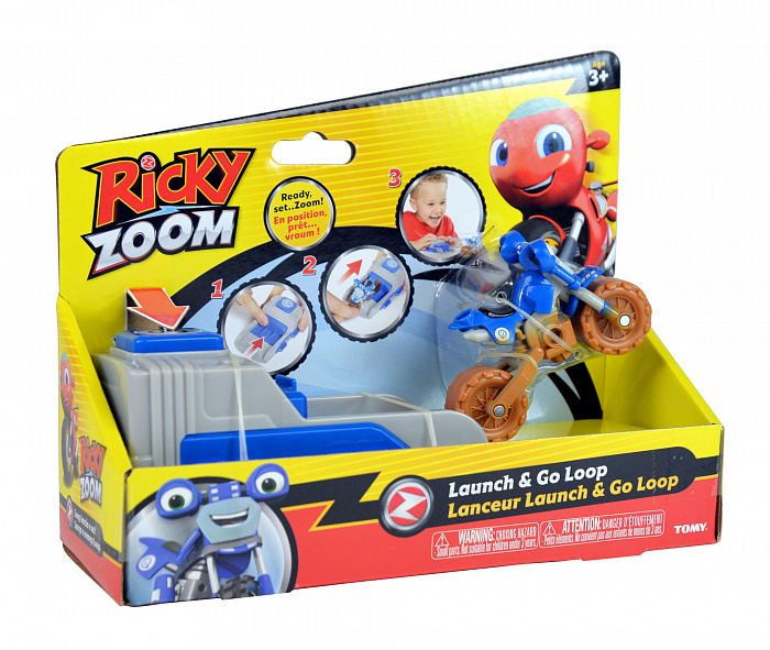 Игровой набор TM Ricky Zoom - Луп и катапульта  