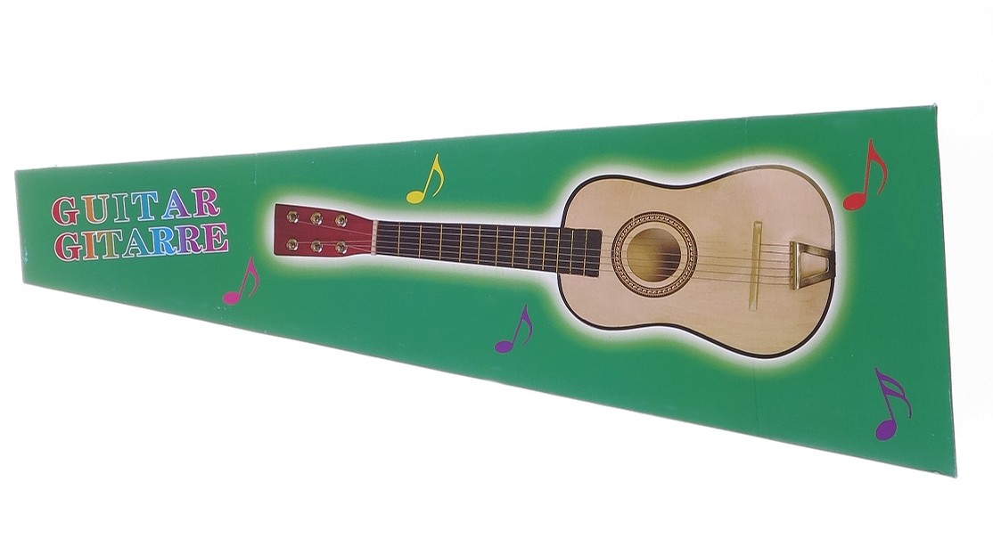 Гитара деревянная, 60 см., 6 струн, арт. 437A3 