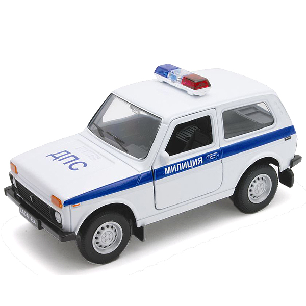 

Модель машины Lada 4x4 Милиция ДПС