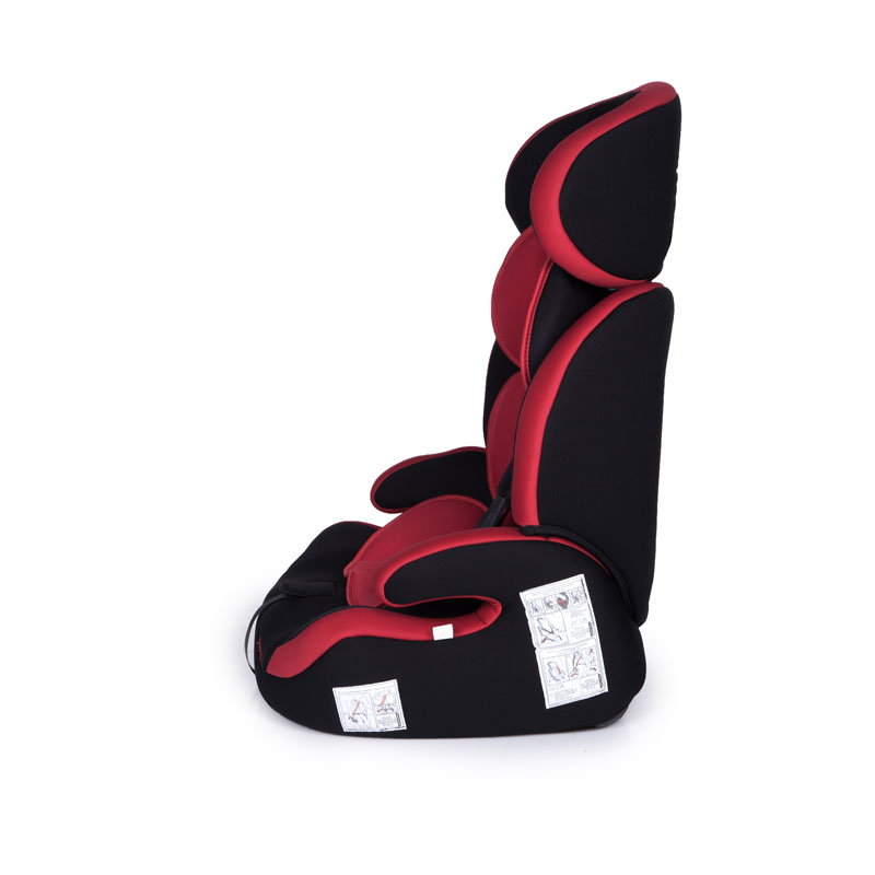 Детское автомобильное кресло Legion, черно-красное, I/II/III  