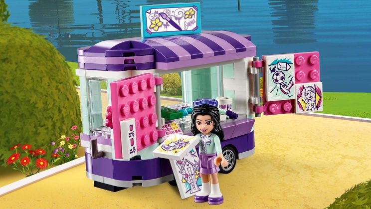 Конструктор Lego Friends - Передвижная творческая мастерская Эммы  