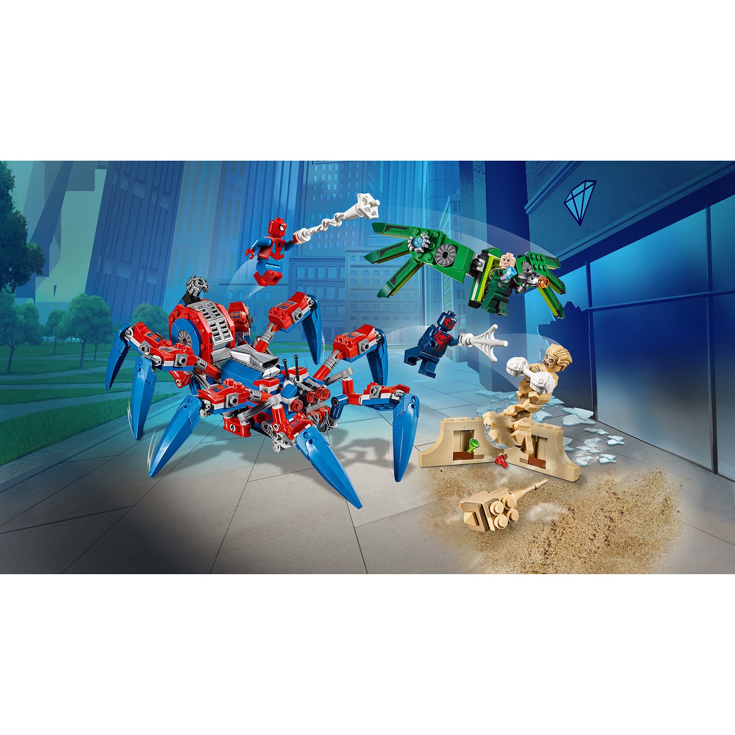 Конструктор Lego® Super Heroes - Паучий вездеход  