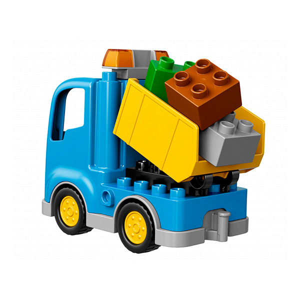 Lego Duplo Town. Грузовик и гусеничный экскаватор  