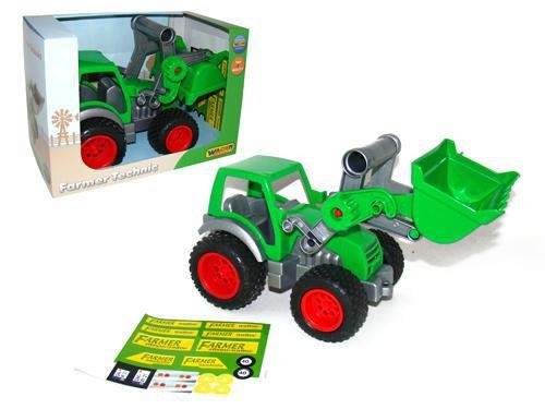 Игровой трактор-погрузчик Фермер-техник  