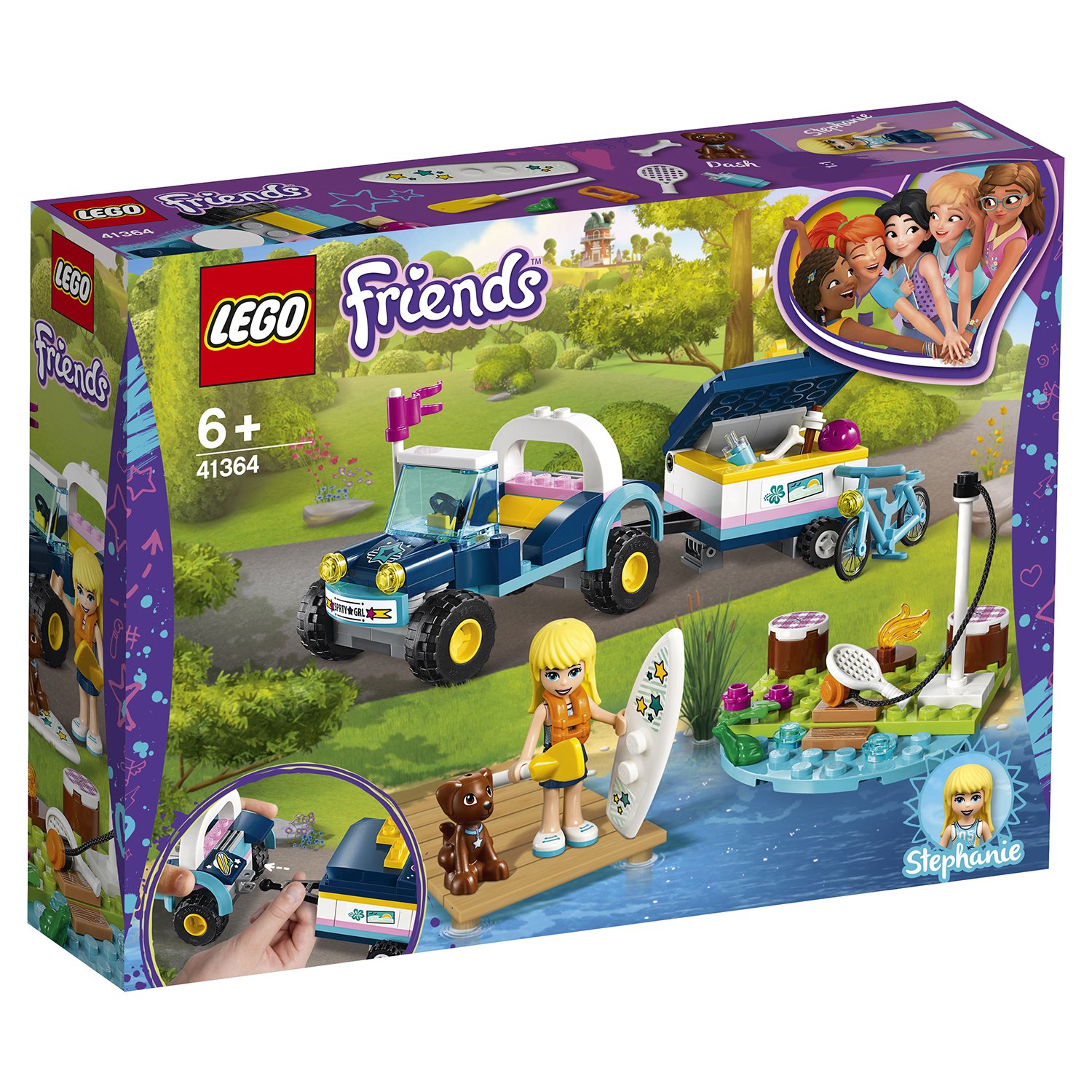 

Конструктор Lego® Friends - Багги с прицепом Стефани