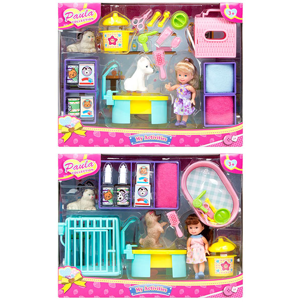 

Игровой набор Paula - Ухаживаем за питомцем, 2 вида
