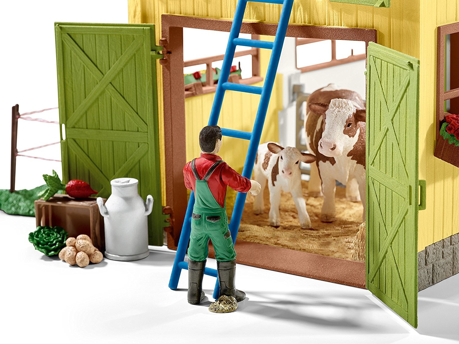 Schleich Большая Ферма с животными и аксессуарами  