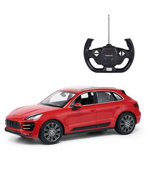 

Машина на радиоуправлении 1:14 Porsche Macan, цвет красный 27 MHZ