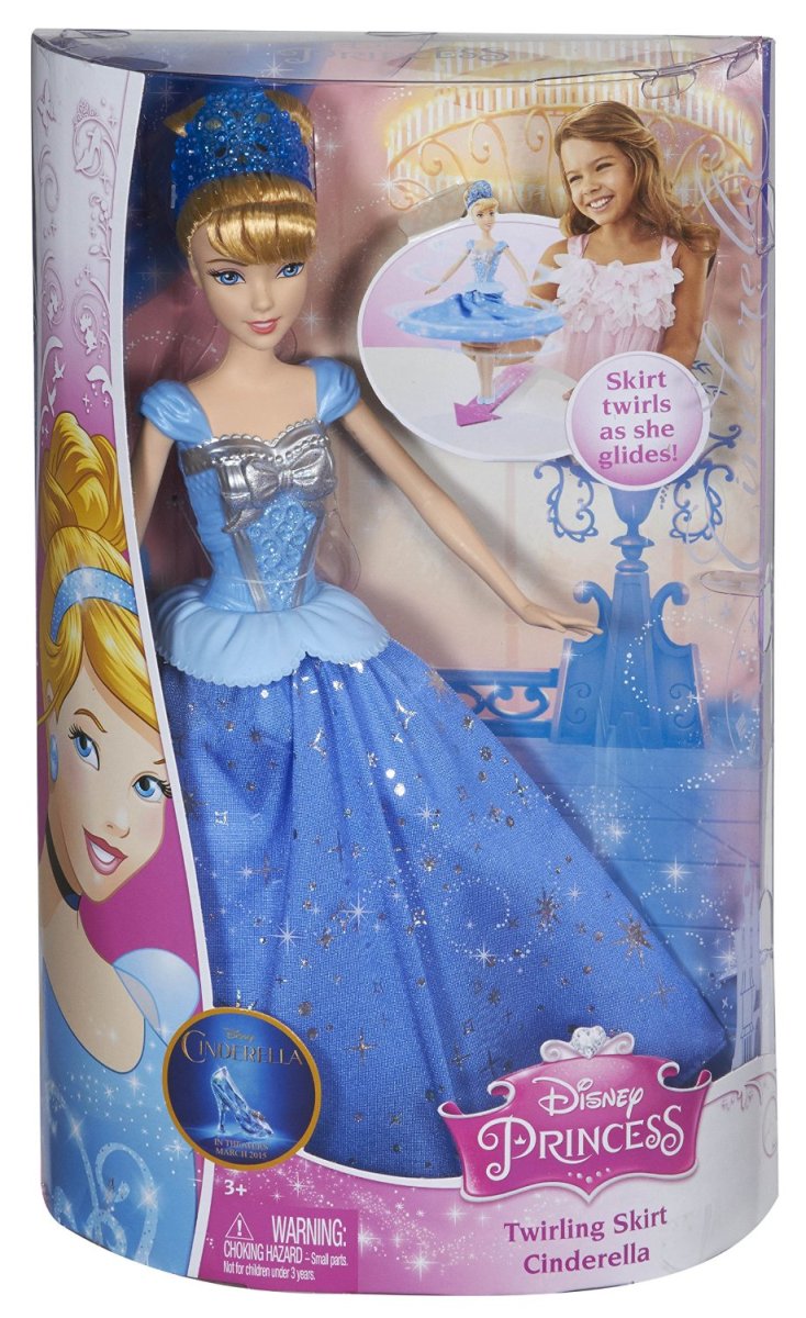 Кукла Disney Princess. Принцесса Золушка с развивающейся юбкой  