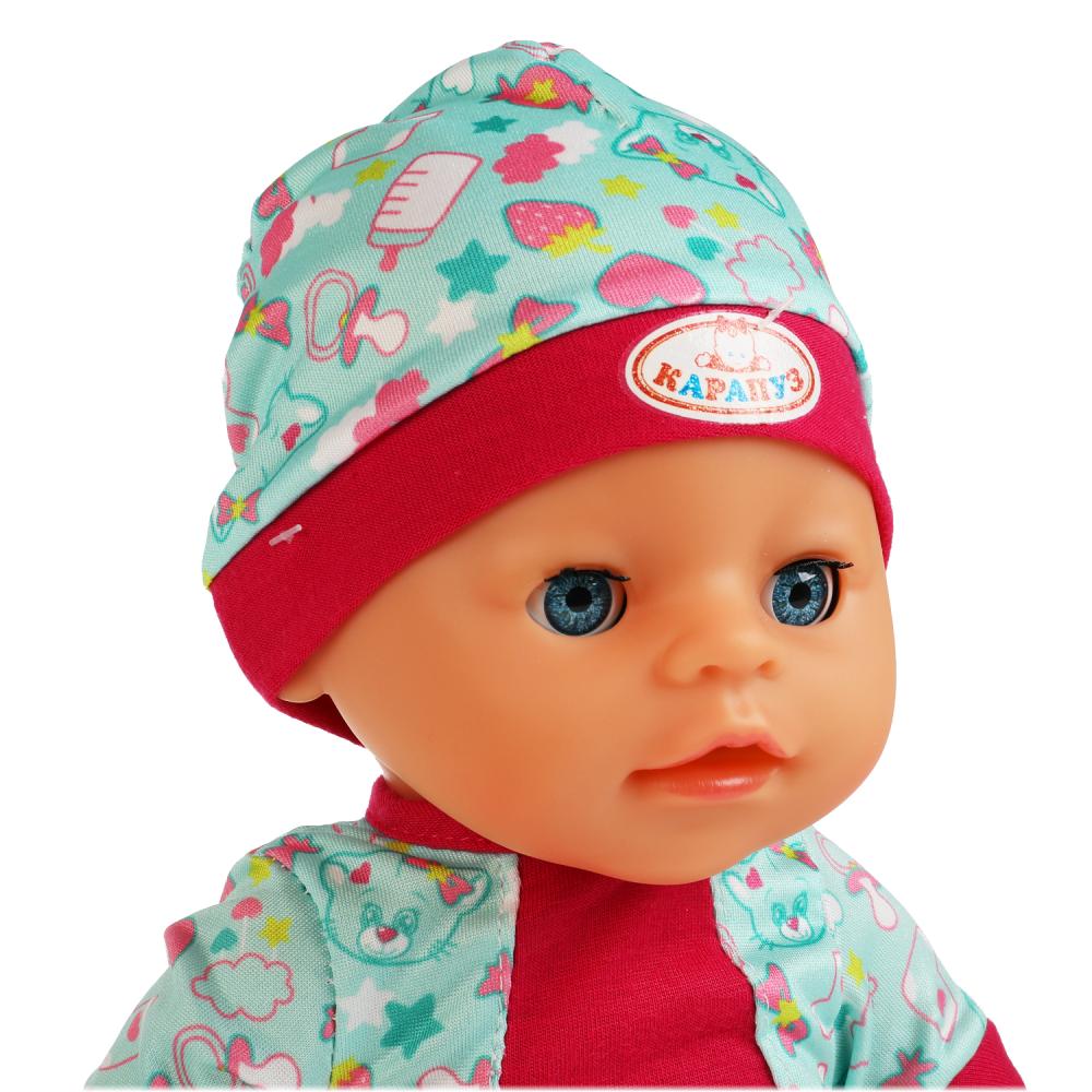 Интерактивный пупс Оленька 30 см пьет писает закрывает глаза 4 аксессуара  