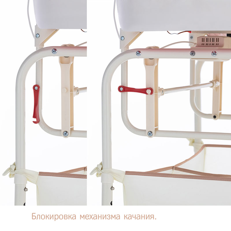 Колыбель детская с электронной системой укачивания Simplicity GL4050 Auto Little Twigs  