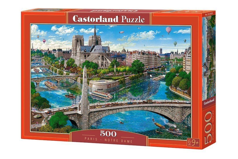 

Пазлы Castorland - Париж, 500 элементов