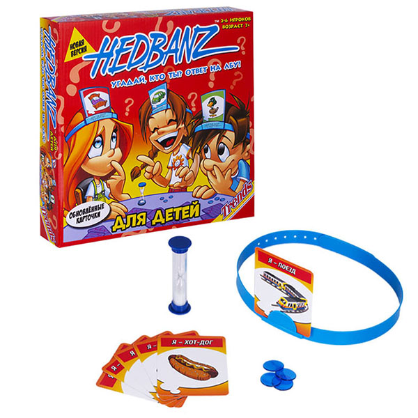 

Настольная игра - Угадай, кто ты Ответ на лбу!