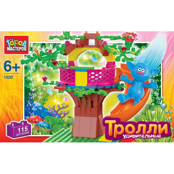 

Конструктор – Горка Троллей, 115 деталей