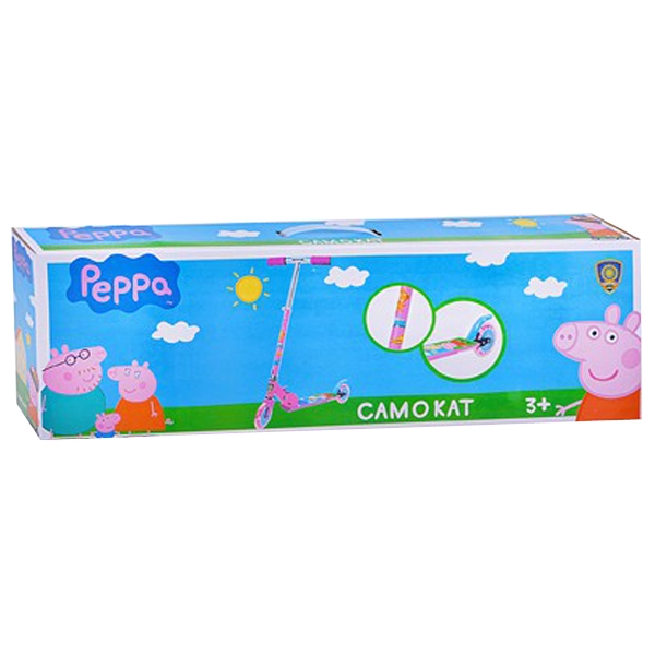 Самокат двухколесный Peppa Pig  