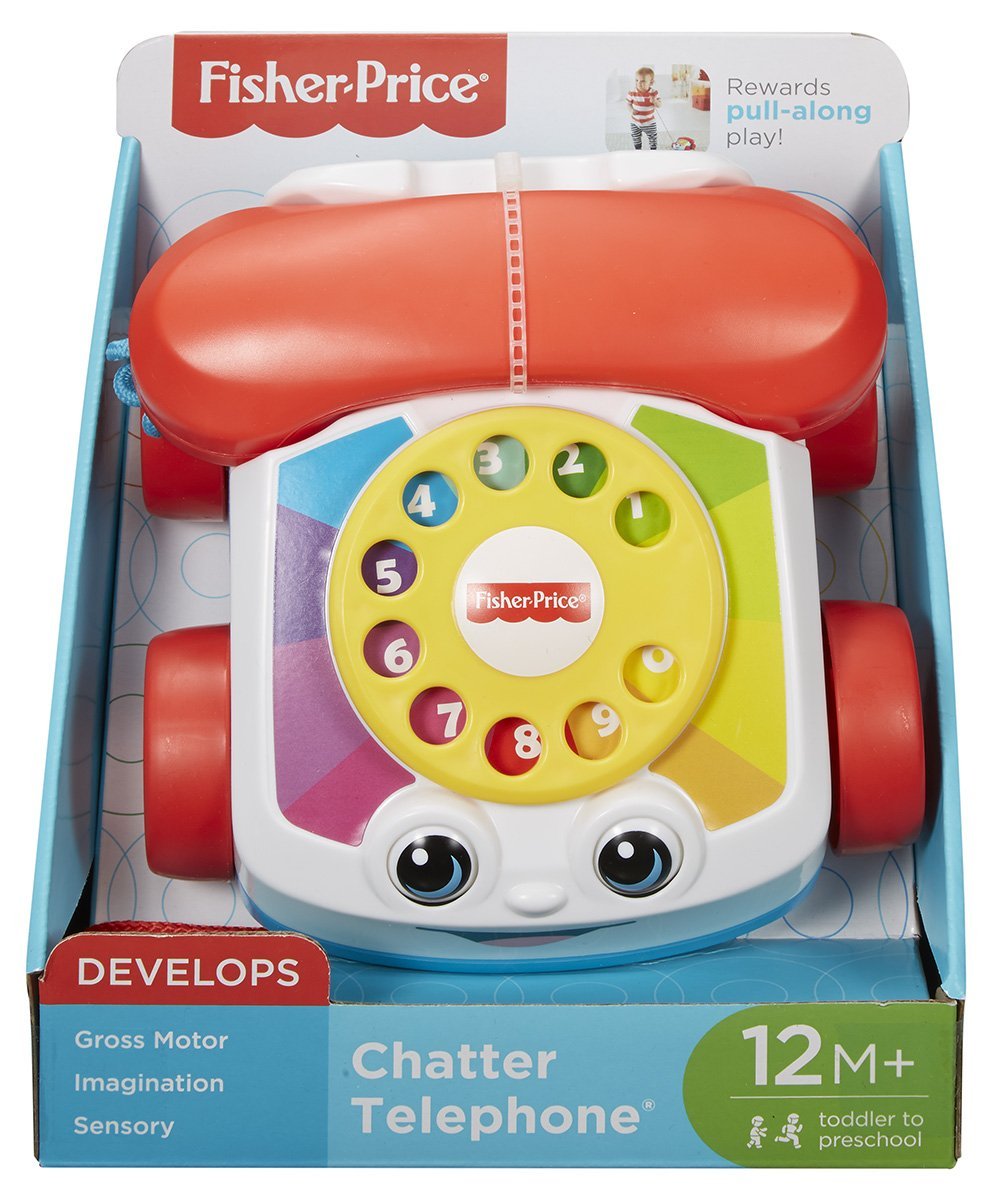 Fisher-Price. Говорящий телефон на колесах  