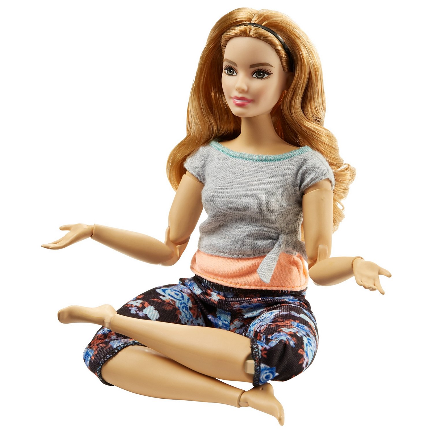 Кукла Barbie - Безграничные движения Йога, русая, 29 см  