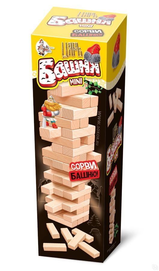

Настольная мини-игра для детей и взрослых - Царь башня