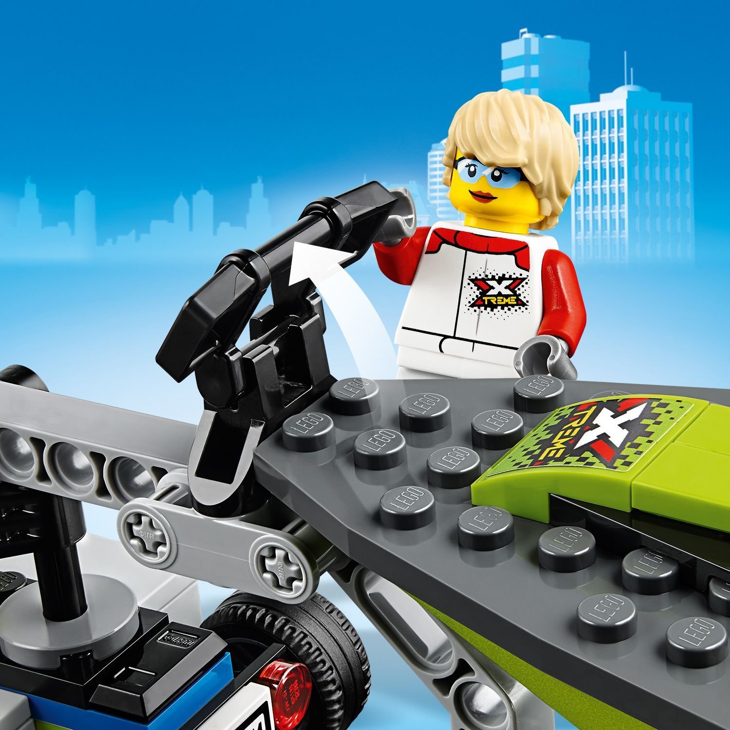 Конструктор Lego City Great Vehicles Транспортировщик скоростных катеров  