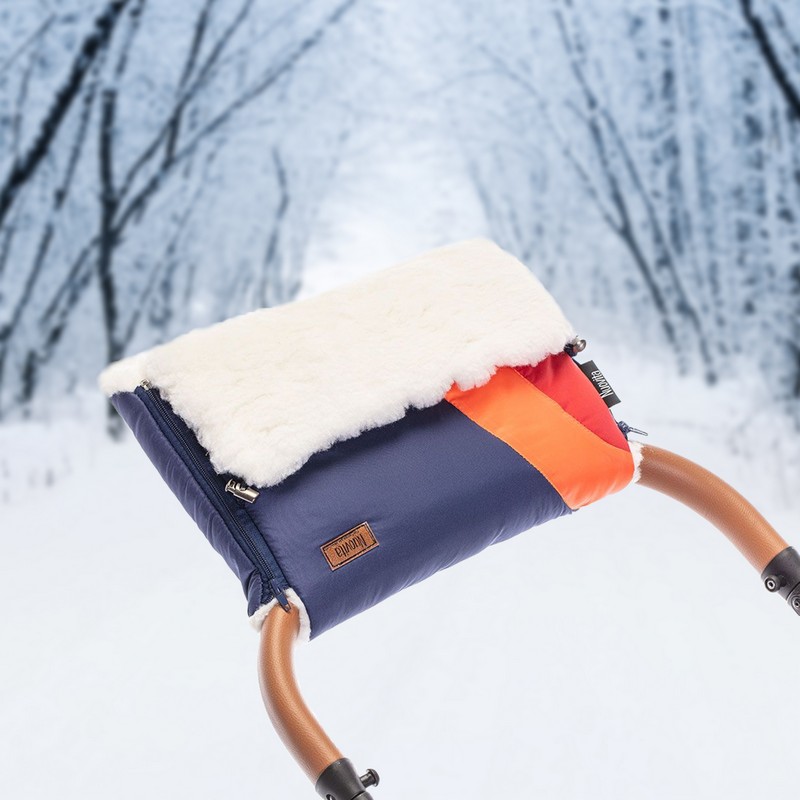 Муфта меховая для коляски Nuovita Cosmo Bianco Venere/Венера  