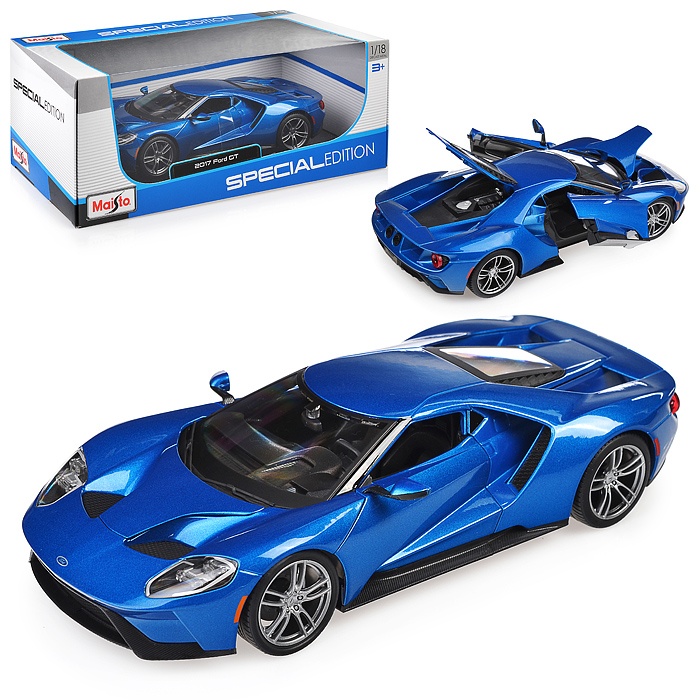 Модель автомобиля Ford GT 2017, 1:18   