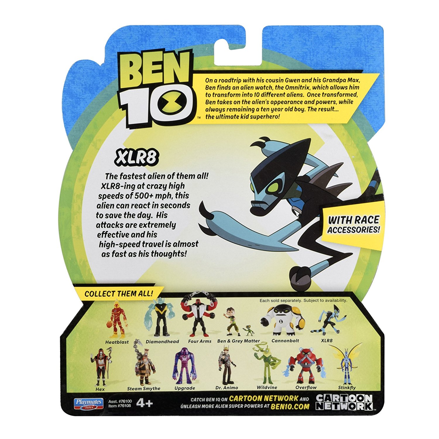 Фигурка Ben10 – Молния, 12,5 см  