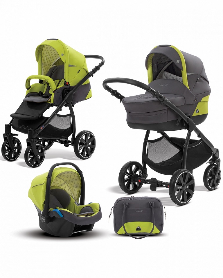 

Коляска детская Noordi Polaris SP 3 в 1 с автокреслом