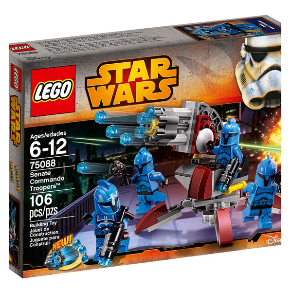 Lego Star Wars. Лего Звездные Войны. Элитное подразделение Коммандос Сената™  