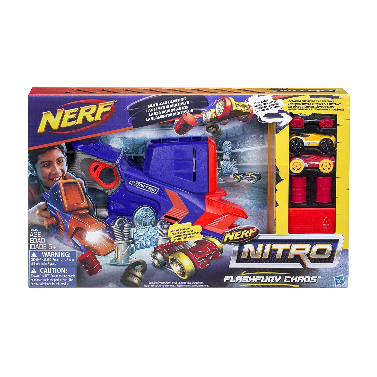 Игрушка пусковая Nerf Nitro - Флэшфьюри  