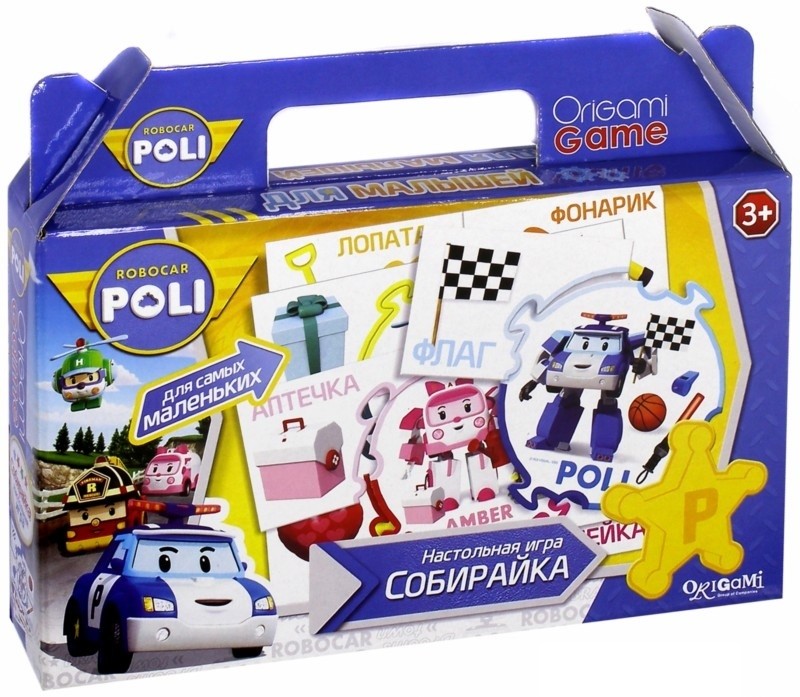 

Robocar. Настольная игра. Собирайка