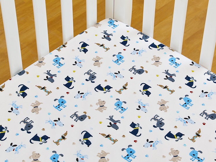 Набор постельного белья для новорожденных Transportation, 7 предметов  