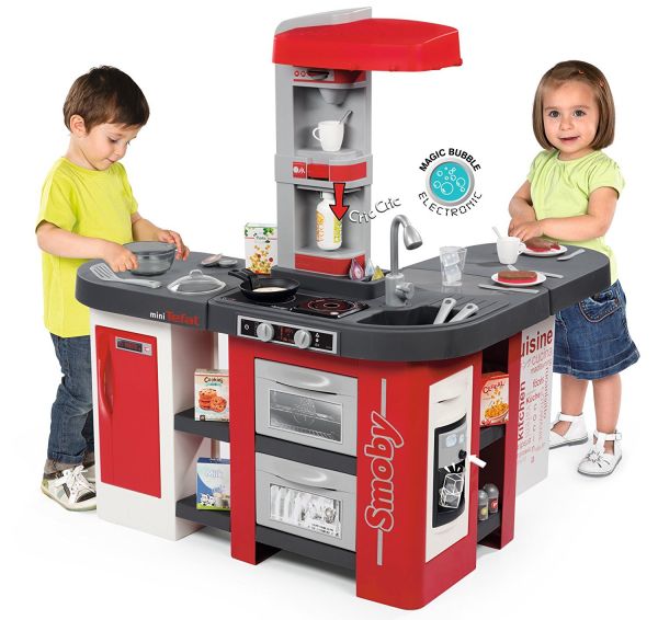 

Кухня с пузырьками - Smoby Tefal Studio XXL, 38 аксессуаров, звук