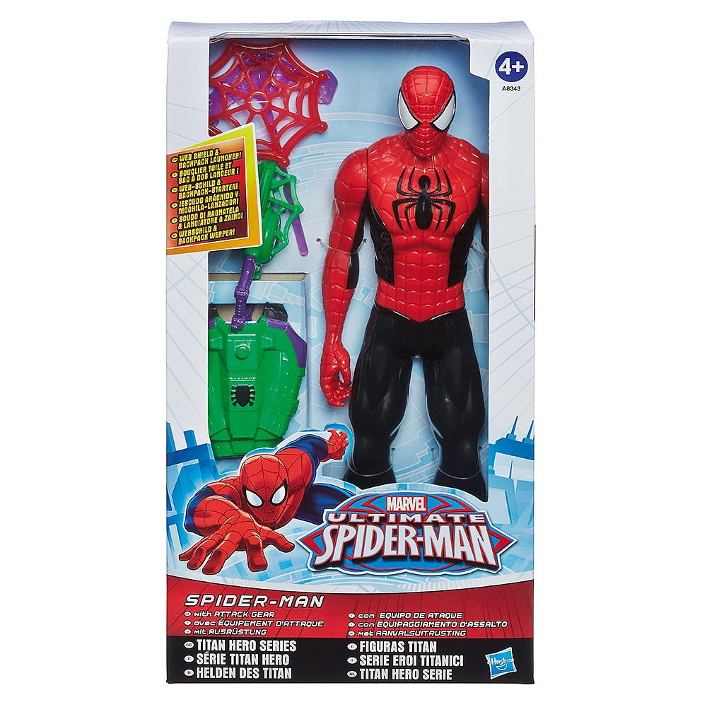 Фигурка Человека Паука с амуницией серии Титаны, Spider Man  