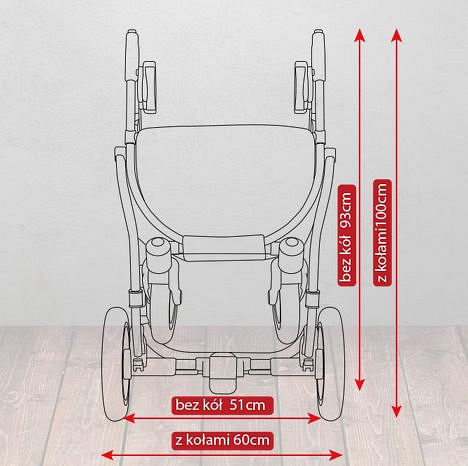 Детская коляска Camarelo Figaro 2 в 1, серая  