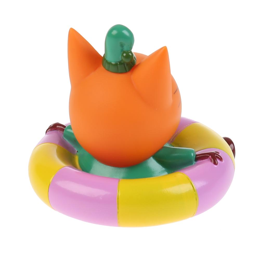 Игрушка пластизоль для ванны Три Кота - Компот на круге  
